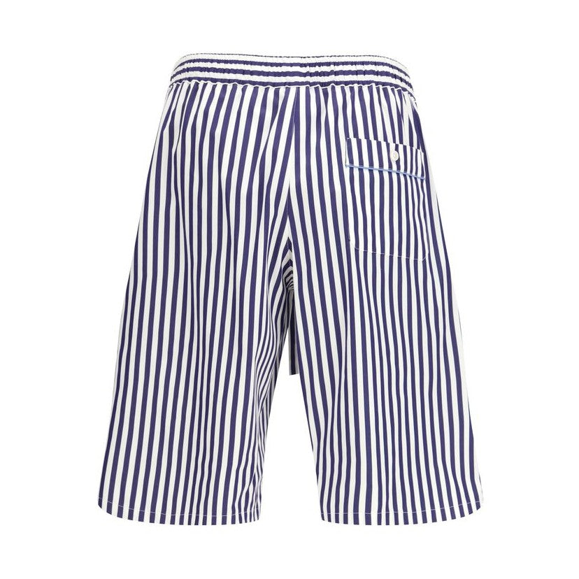 Dolce & Gabbana Multicolor Cotton Bermuda Shorts