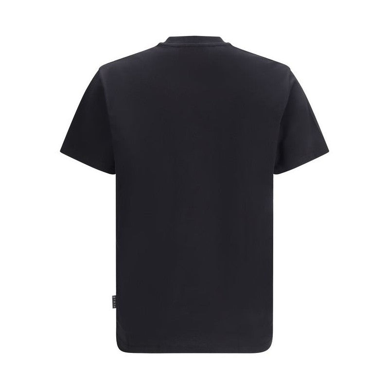 Philipp Plein Black Cotton T-Shirt