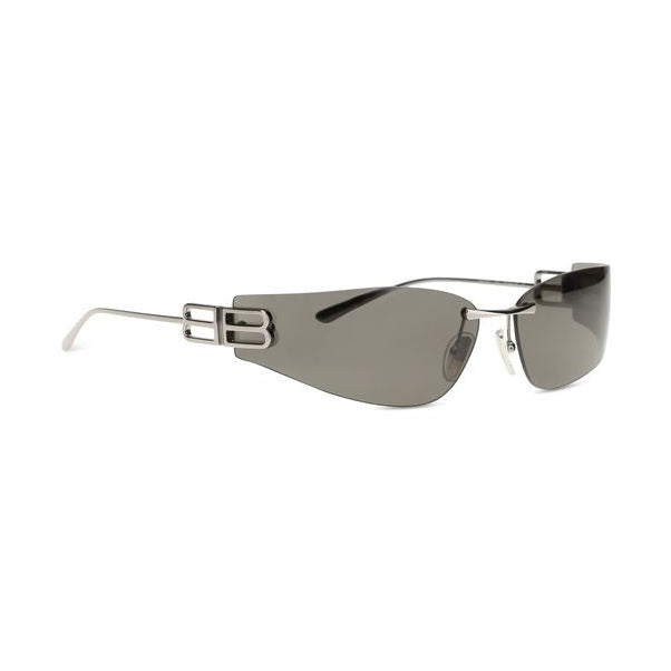 Balenciaga Black Metal Sunglasses