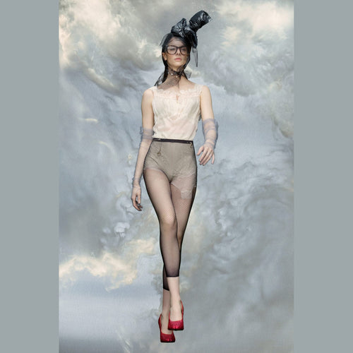 Maison Margiela Pink Fibres Short Dress