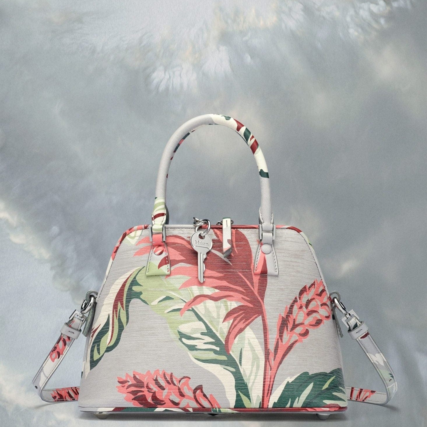 Maison Margiela Gray Fibres Crossbody Bag