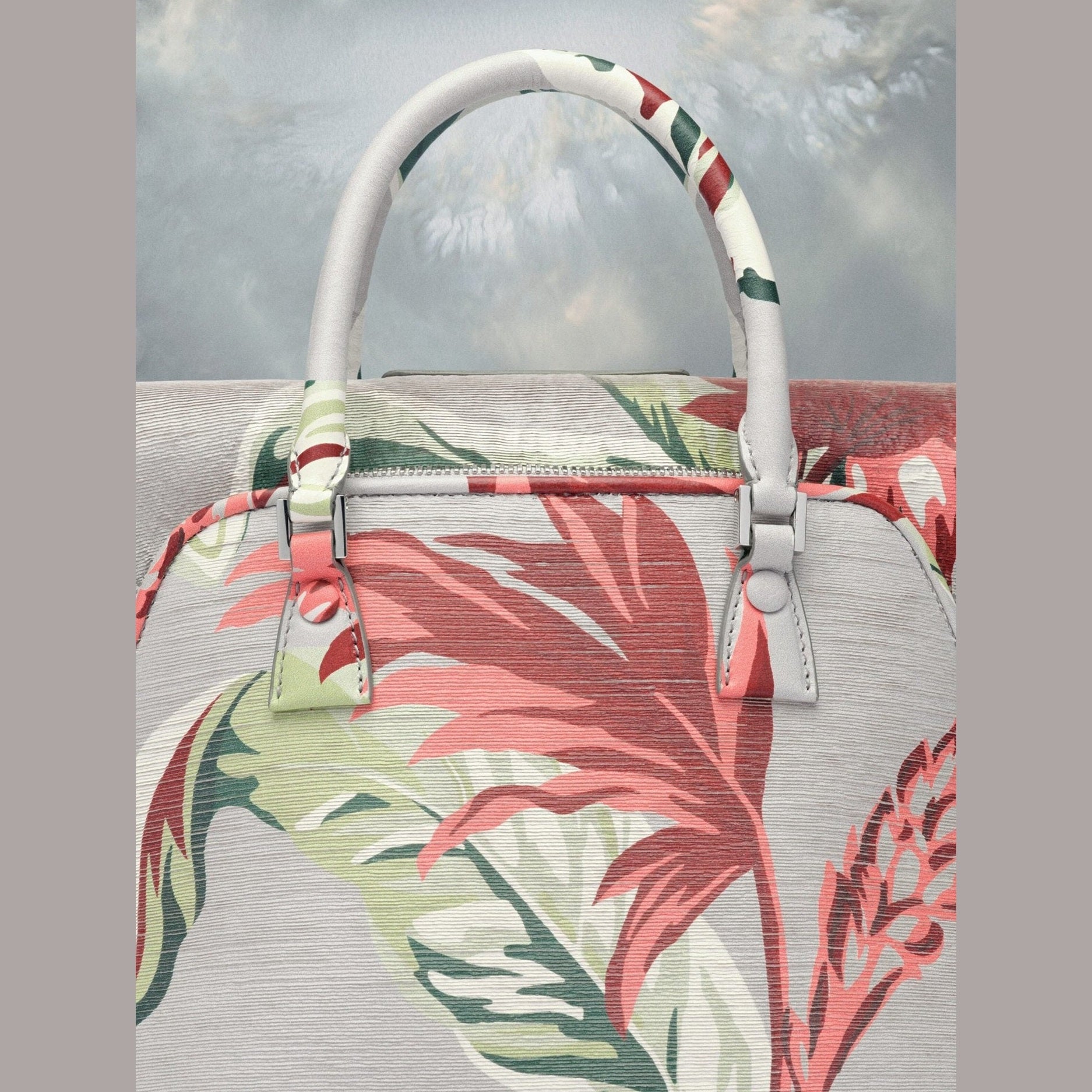 Maison Margiela Gray Fibres Crossbody Bag