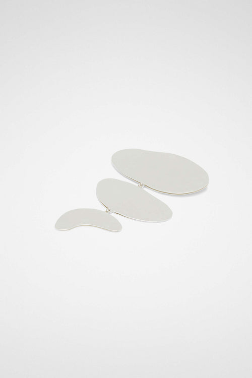 Jil Sander Silver Fibres Broch