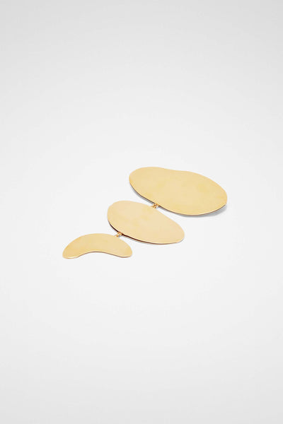 Jil Sander Gold Fibres Broch