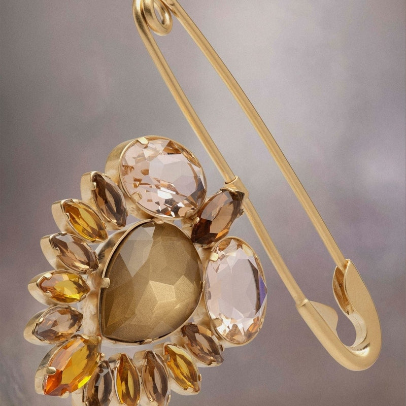 Maison Margiela Bronze Fibres Broch