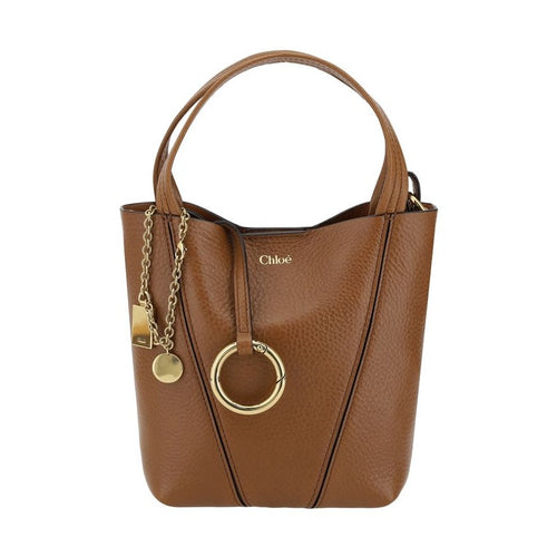 Chloé Brown Calf Leather Bos Taurus Shoulder Bag