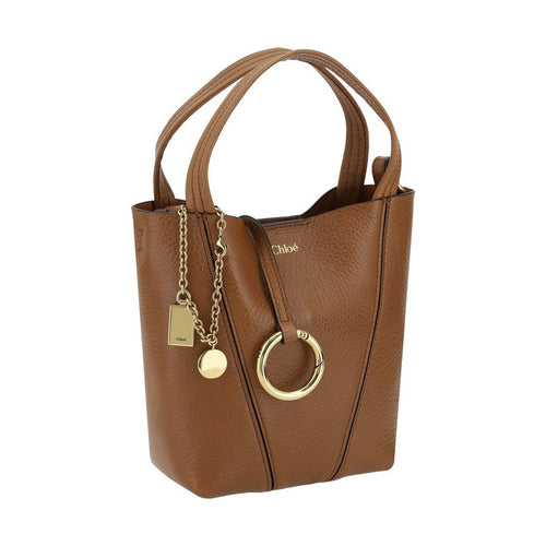 Chloé Brown Calf Leather Bos Taurus Shoulder Bag