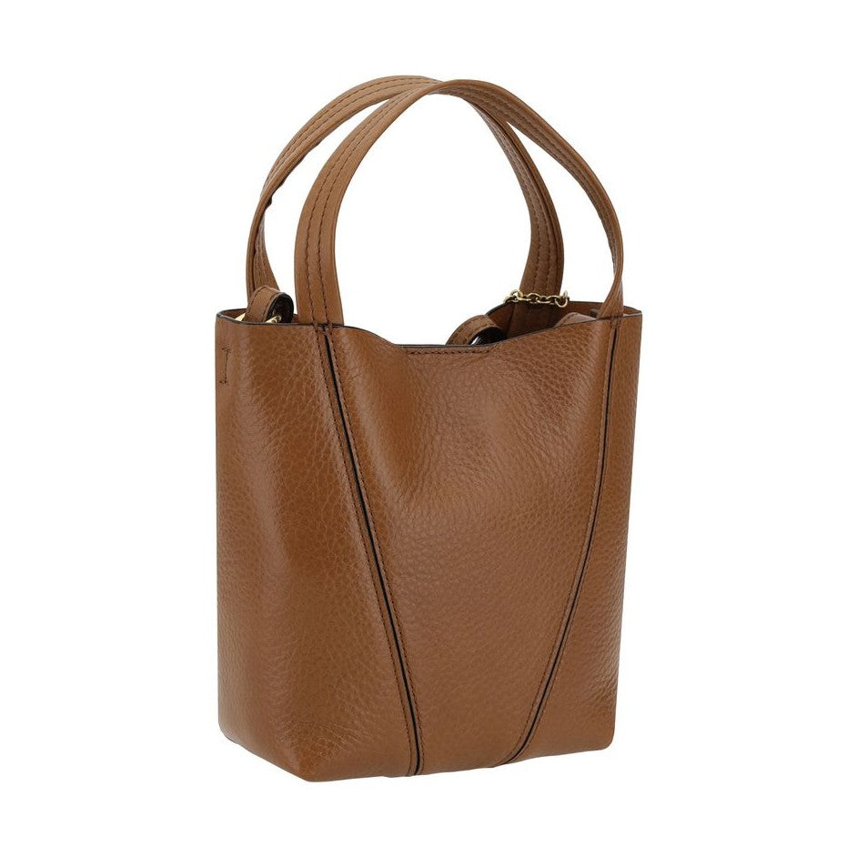 Chloé Brown Calf Leather Bos Taurus Shoulder Bag