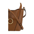 Chloé Brown Calf Leather Bos Taurus Shoulder Bag