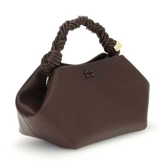 Ganni Brown Recycled Polyester Handbag