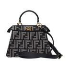 Fendi Black Fabric Handbag