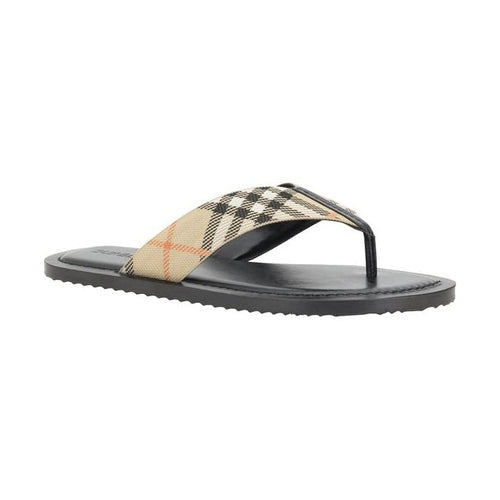 Burberry Multicolor Polyamide Flip-Flop Sandals