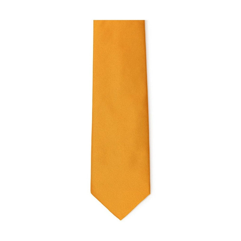 Dolce & Gabbana Orange Silk Tie