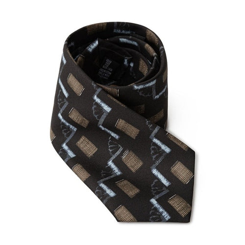 Giorgio Armani Black Silk Tie