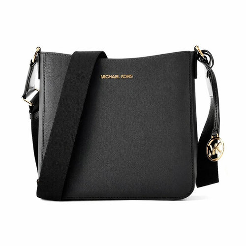 Michael Kors Black Canvas Crossbody Bag