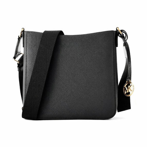 Michael Kors Black Canvas Crossbody Bag