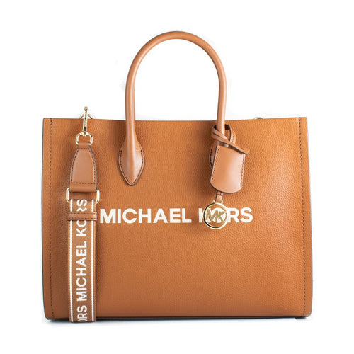 Michael Kors Brown Leather Shoulder Bag