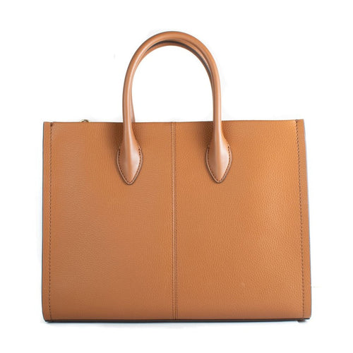 Michael Kors Brown Leather Shoulder Bag