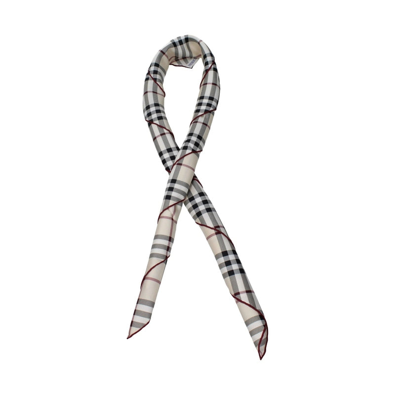 Burberry Beige Silk Foulard