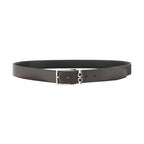 Ferragamo Black Calf Leather Bos Taurus Belt