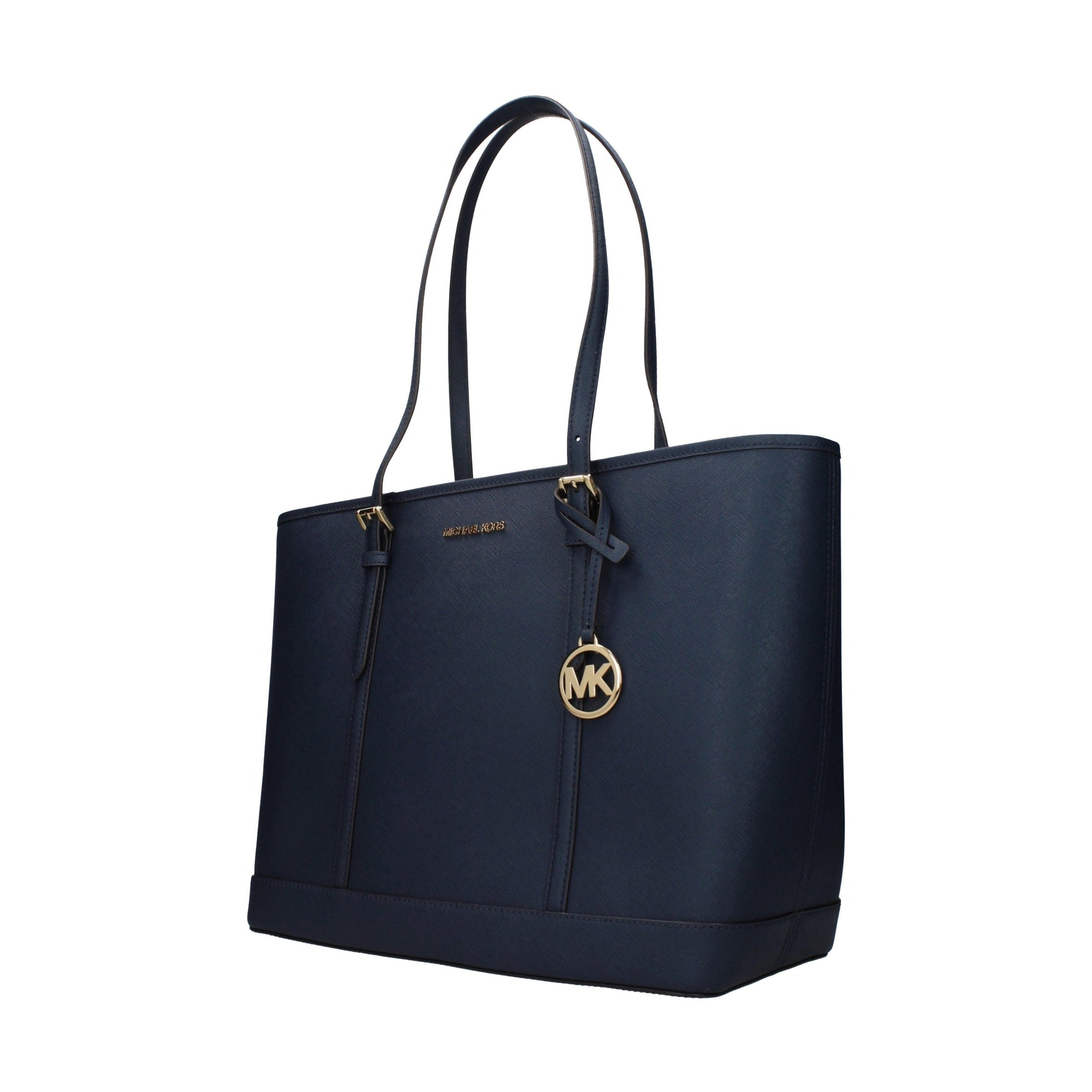 Michael Kors Blue Leather Shoulder Bag