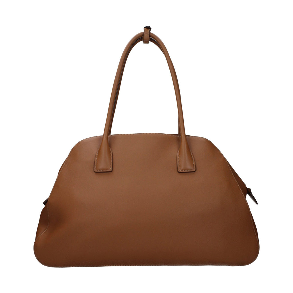 Prada Brown Leather Shoulder Bag
