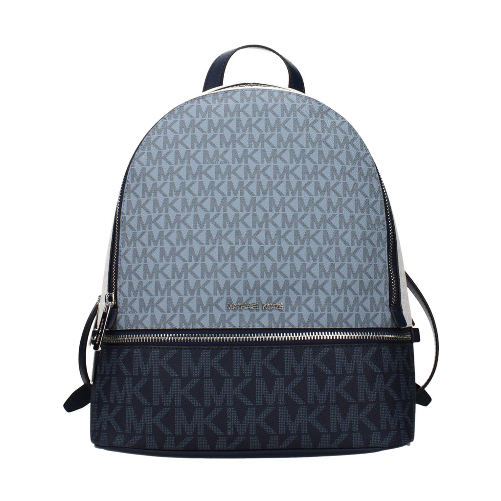 Michael Kors Blue Fabric Backpack