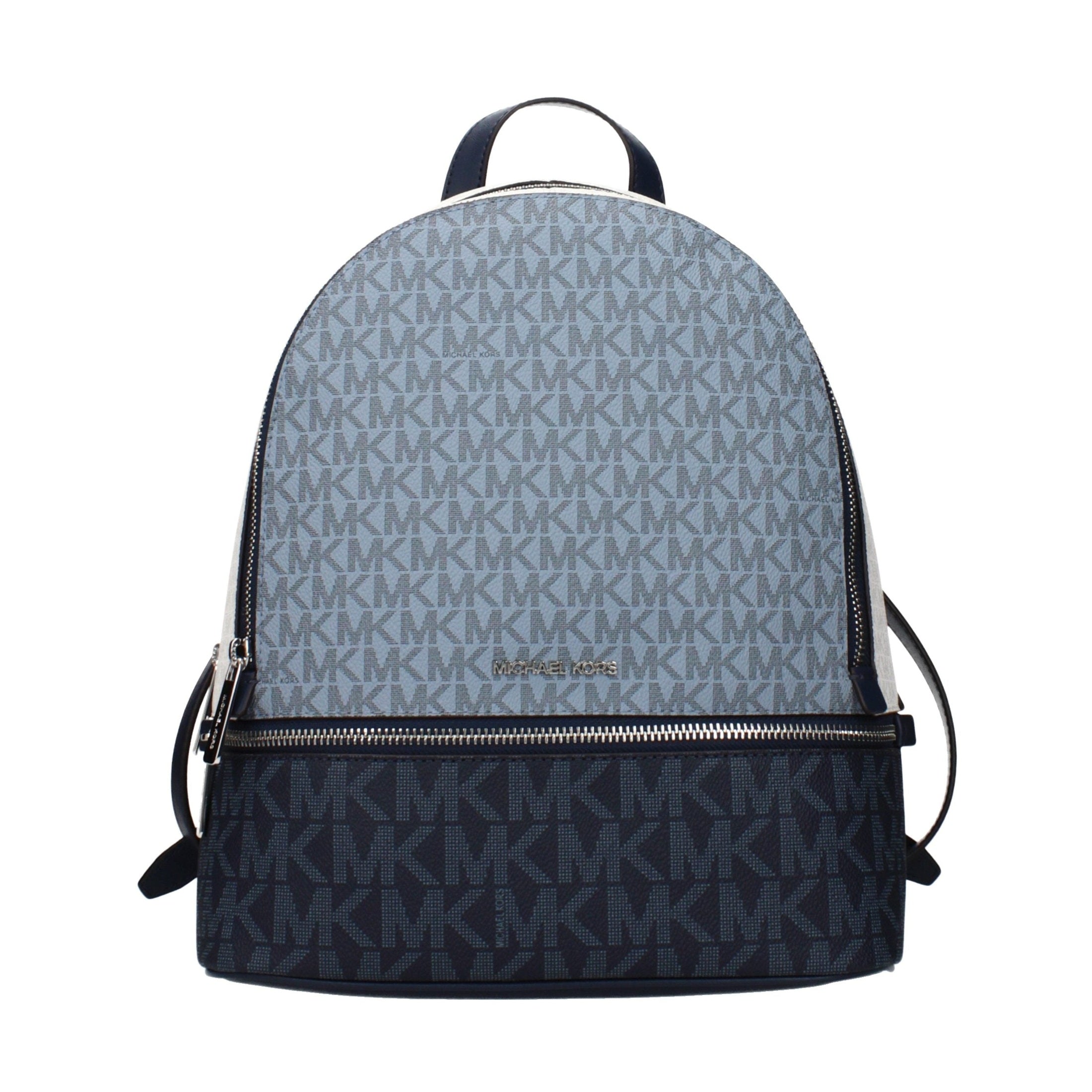 Michael Kors Blue Fabric Backpack