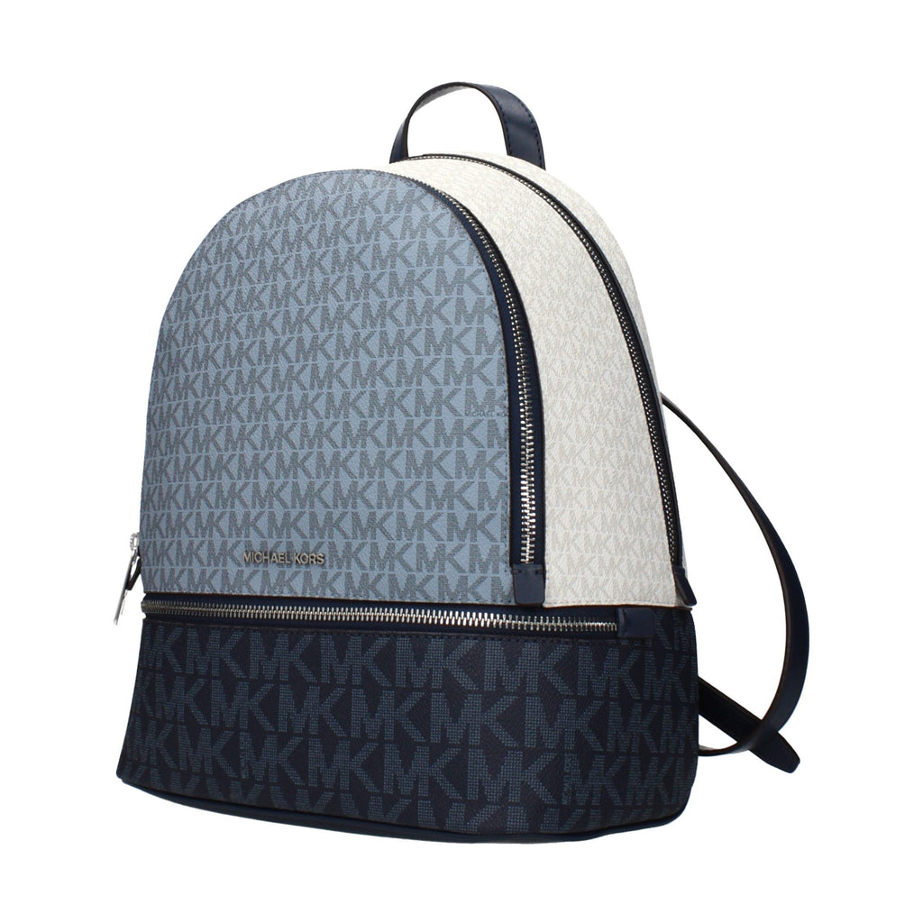 Michael Kors Blue Fabric Backpack