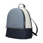 Michael Kors Blue Fabric Backpack