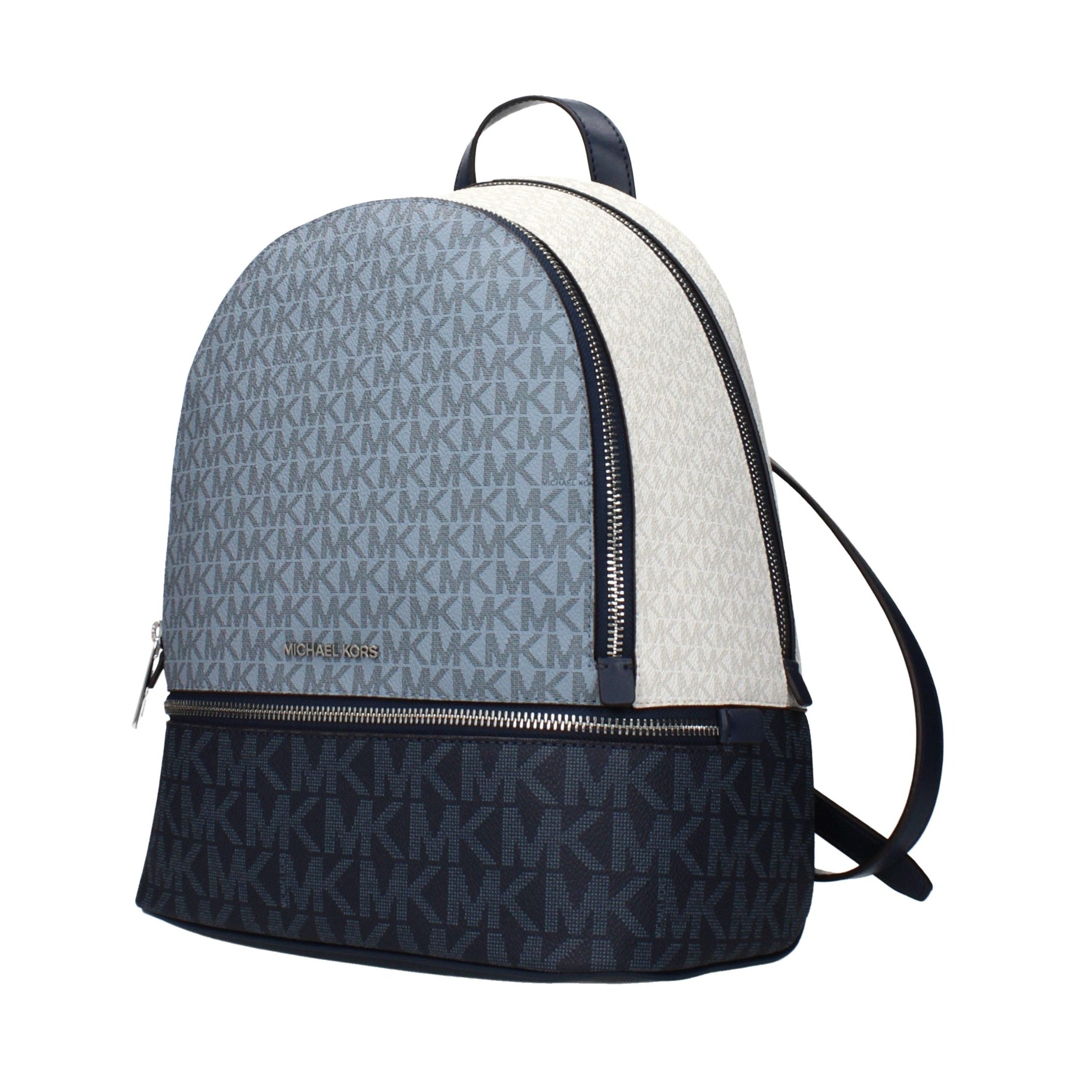Michael Kors Blue Fabric Backpack