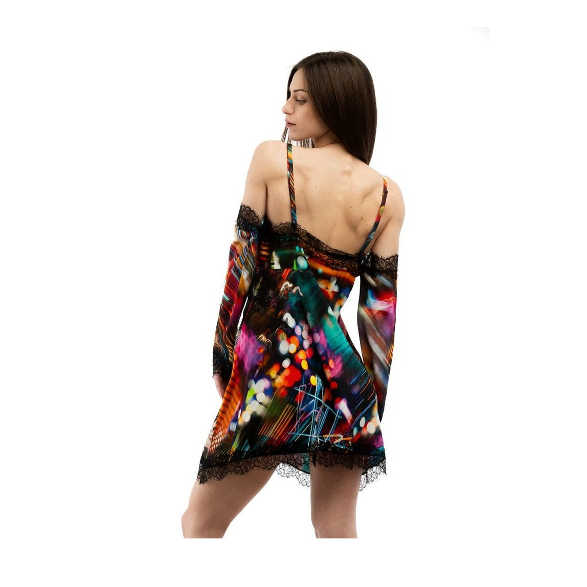 Moschino Multicolor Viscose Casual Dress