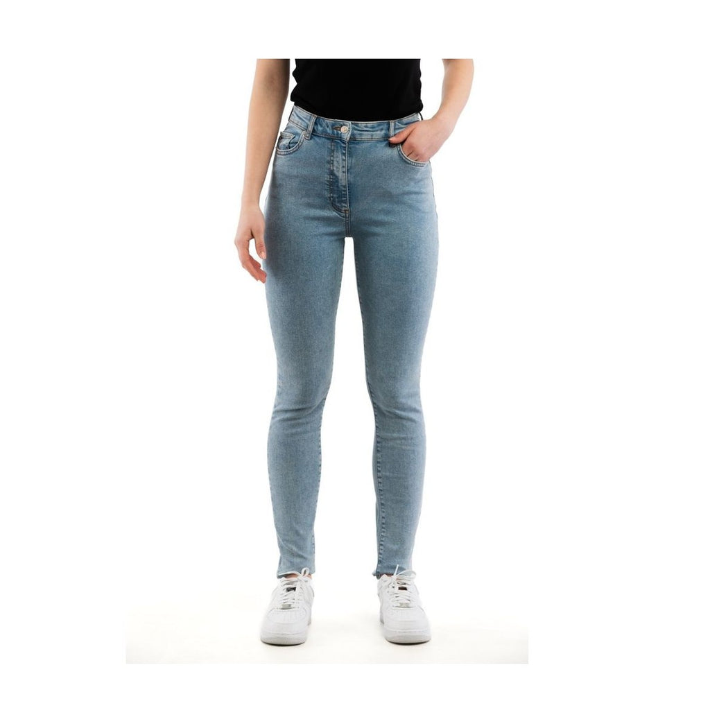Moschino Multicolor Cotton Skinny Jeans