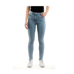 Moschino Multicolor Cotton Skinny Jeans