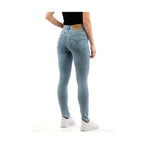 Moschino Multicolor Cotton Skinny Jeans