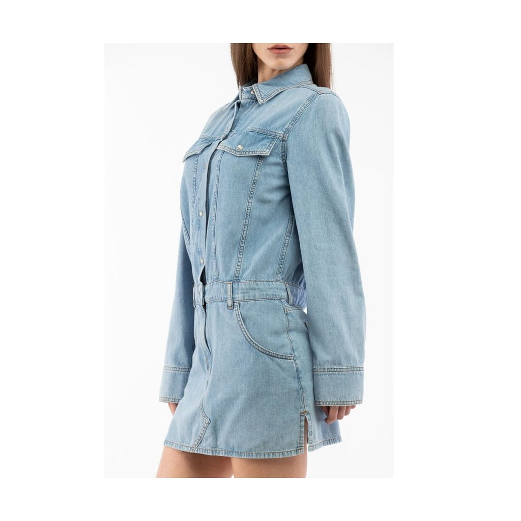 Moschino Multicolor Cotton Casual Dress