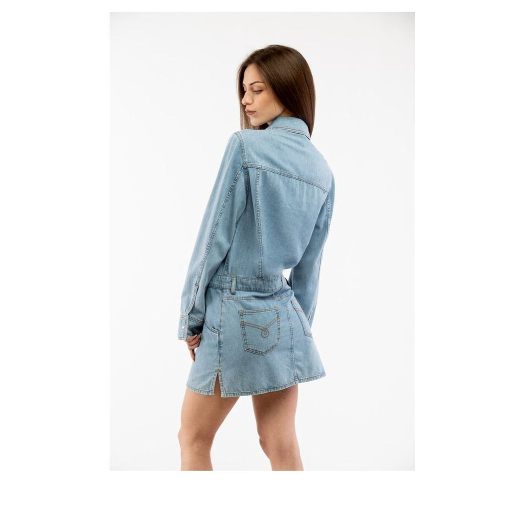 Moschino Multicolor Cotton Casual Dress