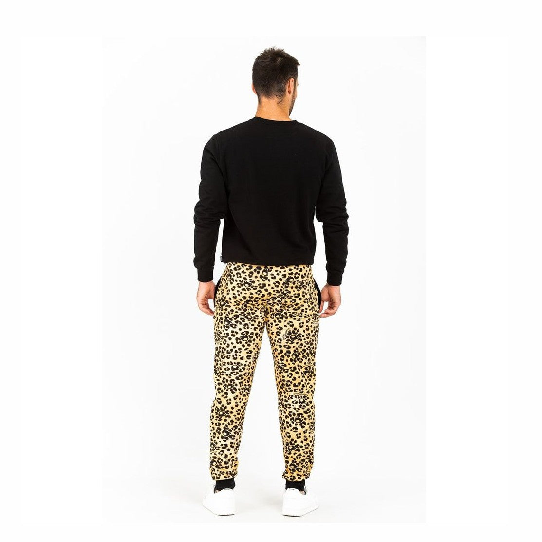 Moschino Multicolor Cotton Casual Pants