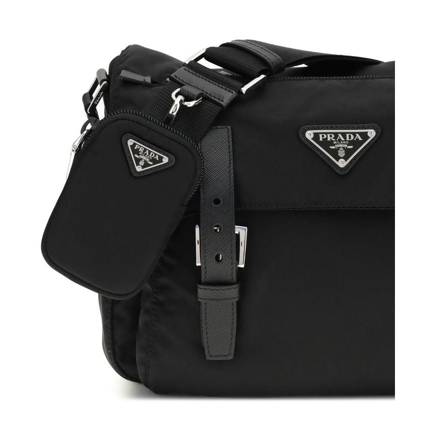 Prada Black Polyamide Shoulder Bag