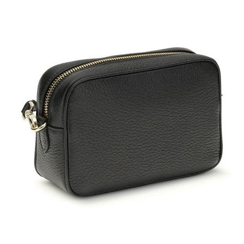 Prada Black Calf Leather Bos Taurus Shoulder Bag