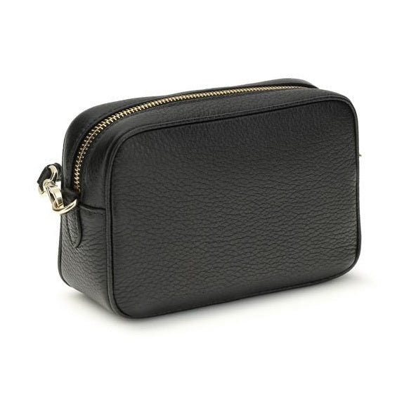 Prada Black Calf Leather Bos Taurus Shoulder Bag