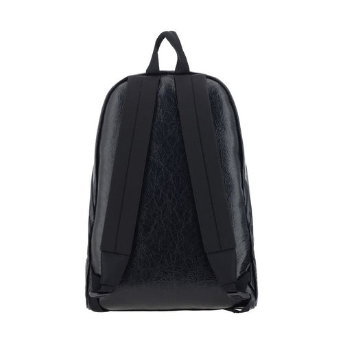 Balenciaga Black Lamb Ovis Aries Aries Backpack