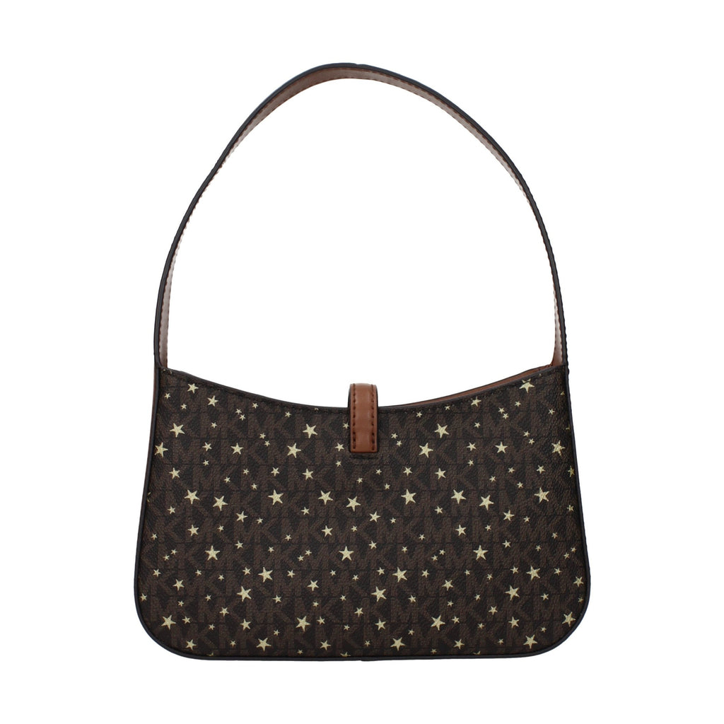 Michael Kors Brown Fabric Handbag