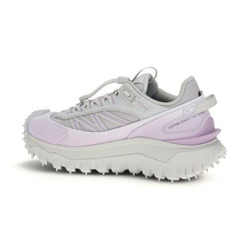 Moncler Purple Polyester Athletic Sneakers
