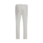 Dsquared² White Cotton Jeans Denim