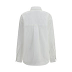 Ami Paris White Cotton Dress Shirt