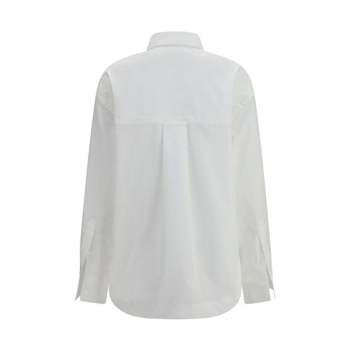 Ami Paris White Cotton Dress Shirt