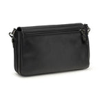Fendi Black Calf Leather Bos Taurus Shoulder Bag