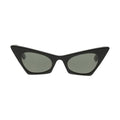 Alexander McQueen Black Plastic Sunglasses