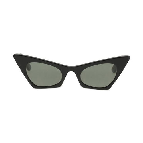Alexander McQueen Black Plastic Sunglasses